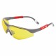 Okulary ochronne F UV PC żółte z regulacją
