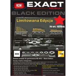 Zestaw gwintowników i narzynek M3-M12 HSS TiN / EXACT